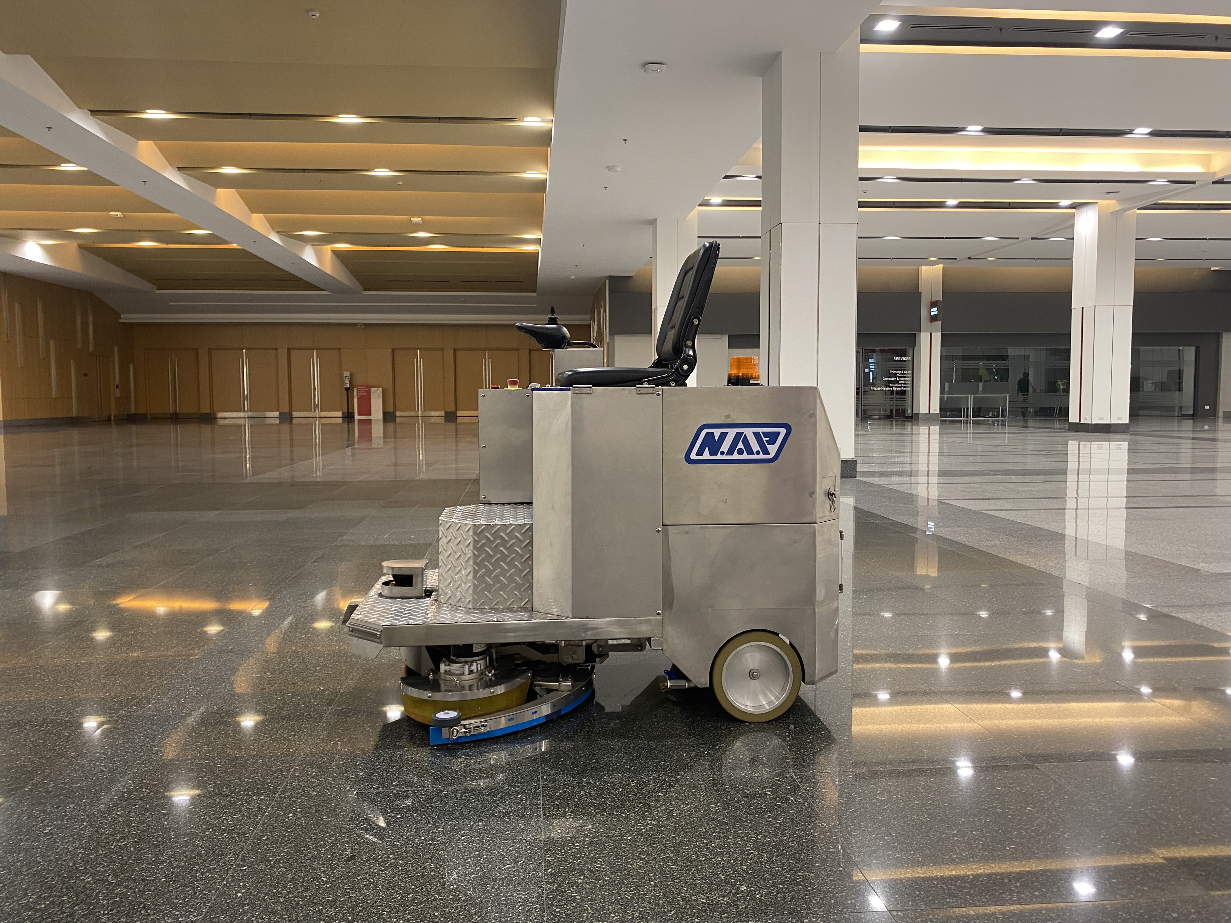 Co-created autonomous cleaning robot powered by ROBONAVS-AMR
